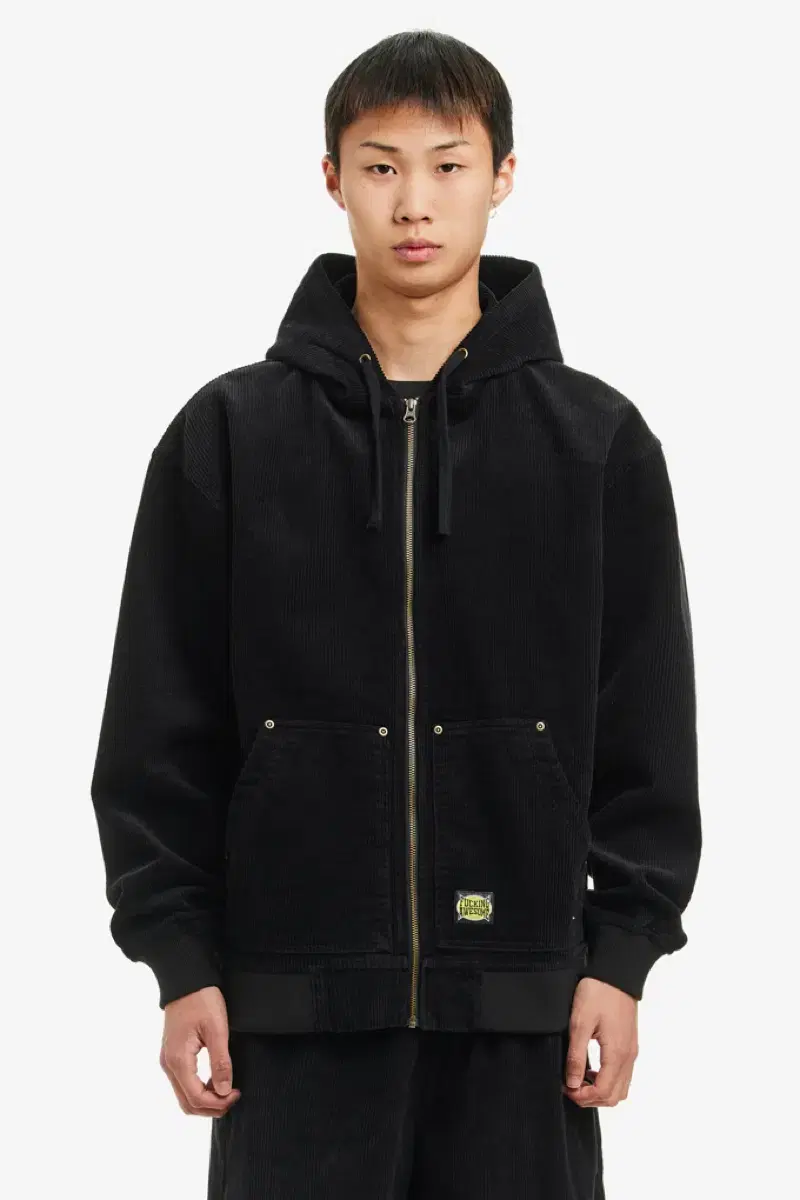 fucking awesome Ko CORDUROY ZIP HOODIE J